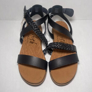 Blowfish Black and Brown Sandals